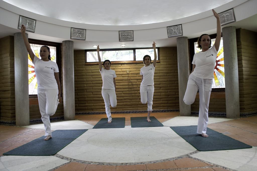 Hotel Los Olivos Spa Oaxaca Exteriör bild