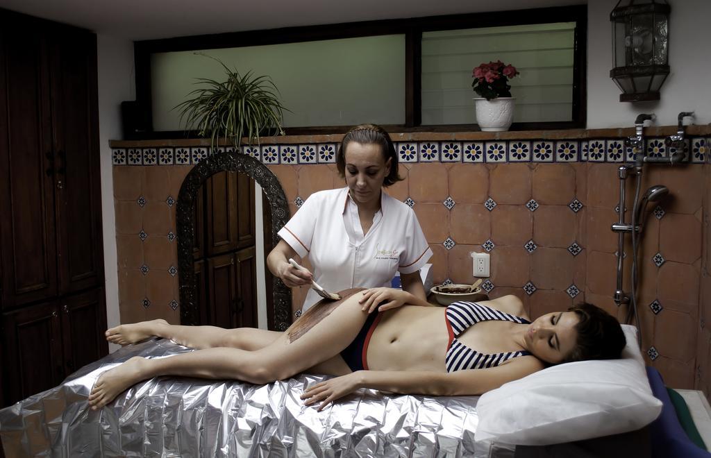 Hotel Los Olivos Spa Oaxaca Exteriör bild